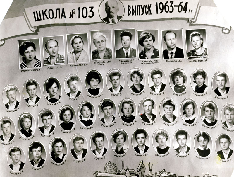 Выпускники 1964 г