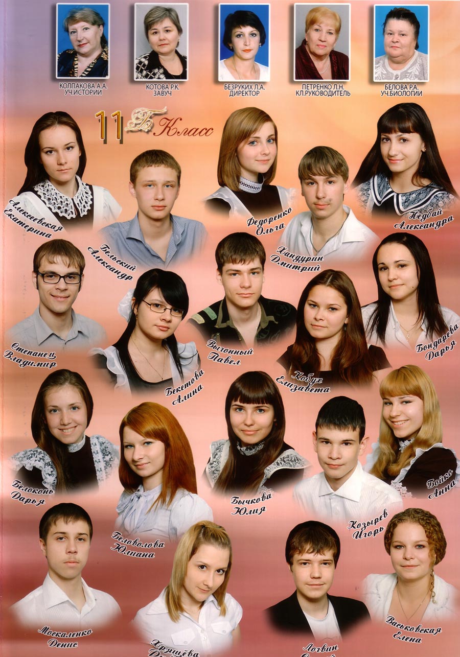 Выпускники 2010 год