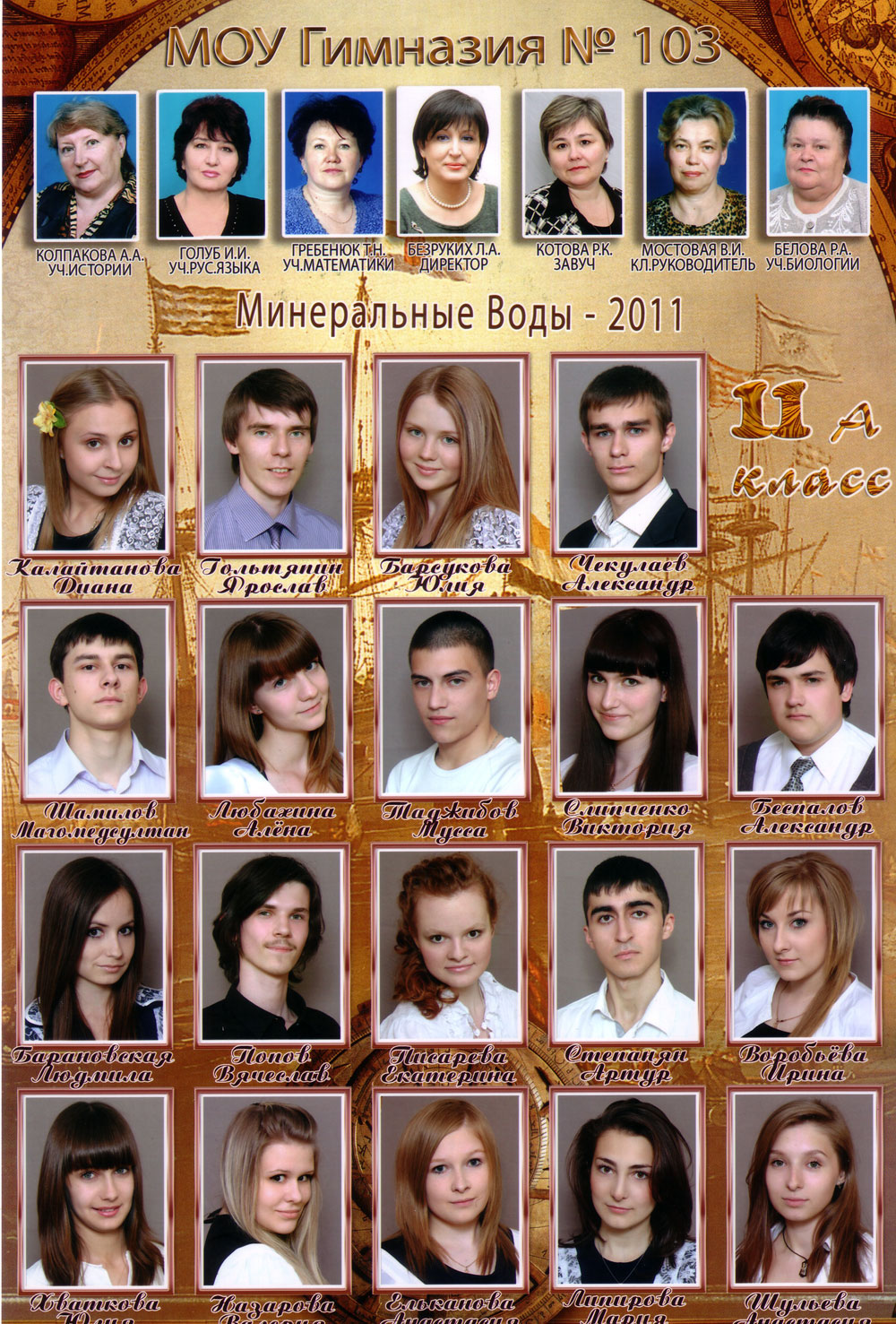 Выпускники 2011 год